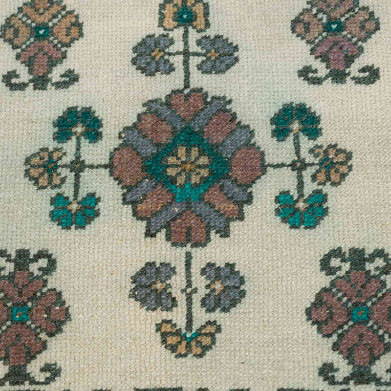 Vintage Turkish Hand-Knotted Rug - 1' 9" x 1' 8" (21" x 20") - K0074911