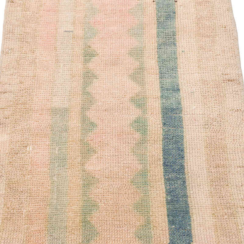 El Dokuma Vintage Halı - 50 cm x 80 cm - K0074917