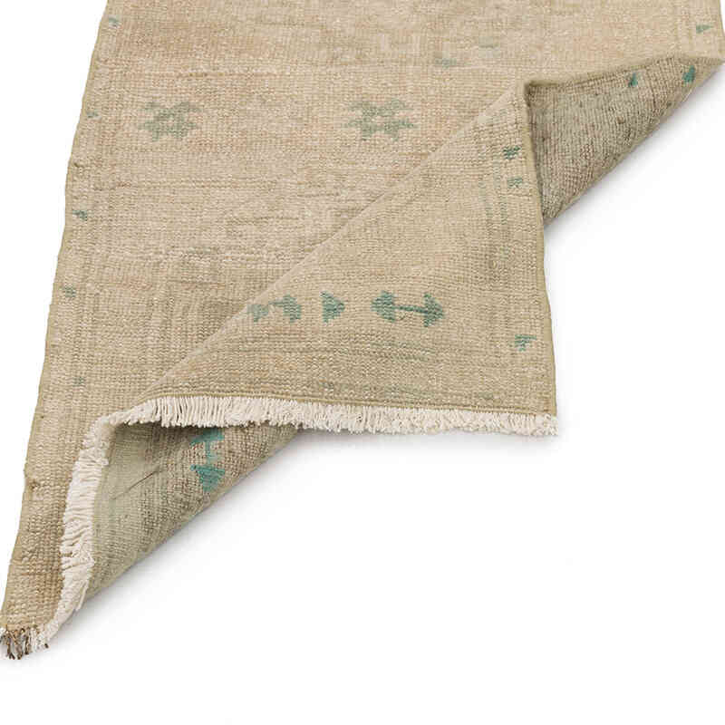 Vintage Turkish Hand-Knotted Rug - 1' 9" x 2' 11" (21" x 35") - K0074925