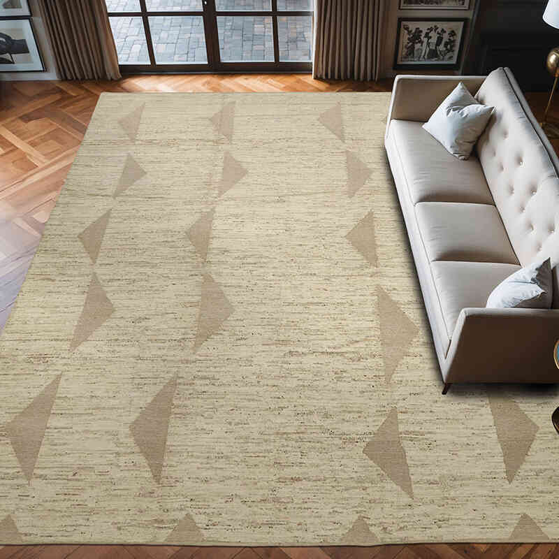 Nueva Alfombra Tejida a Mano de Estilo Marroquí - 311 cm x 417 cm - K0074930