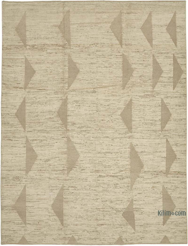 Nueva Alfombra Tejida a Mano de Estilo Marroquí - 311 cm x 417 cm - K0074930