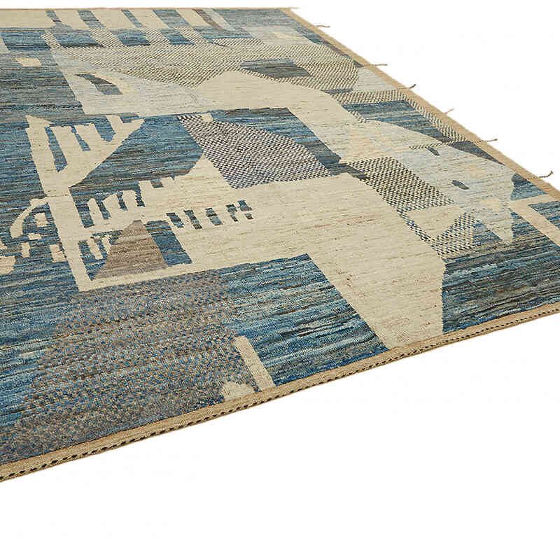 Nueva Alfombra Tejida a Mano de Estilo Marroquí - 275 cm x 365 cm - K0074932