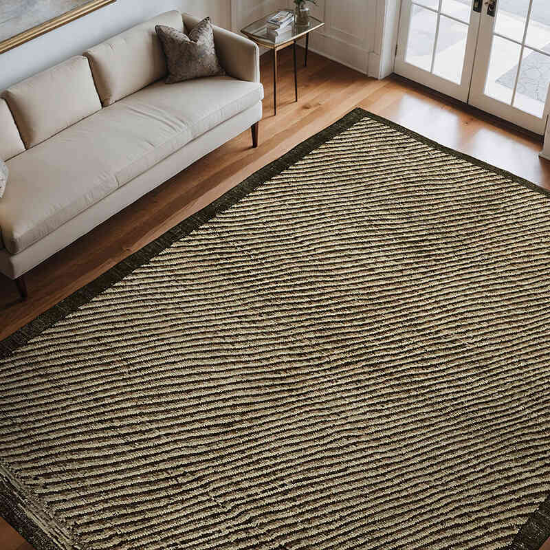 Yeni Fas Tarzi El Dokuma Hali - 283 cm x 345 cm - K0074952