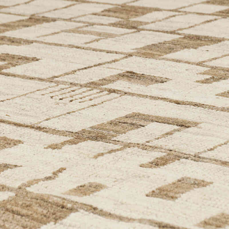 Nueva Alfombra Tejida a Mano de Estilo Marroquí - 278 cm x 396 cm - K0074960