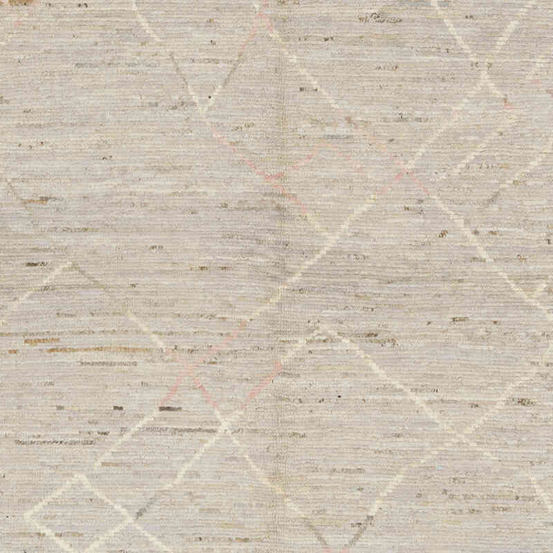 Nueva Alfombra Tejida a Mano de Estilo Marroquí - 290 cm x 374 cm - K0074962