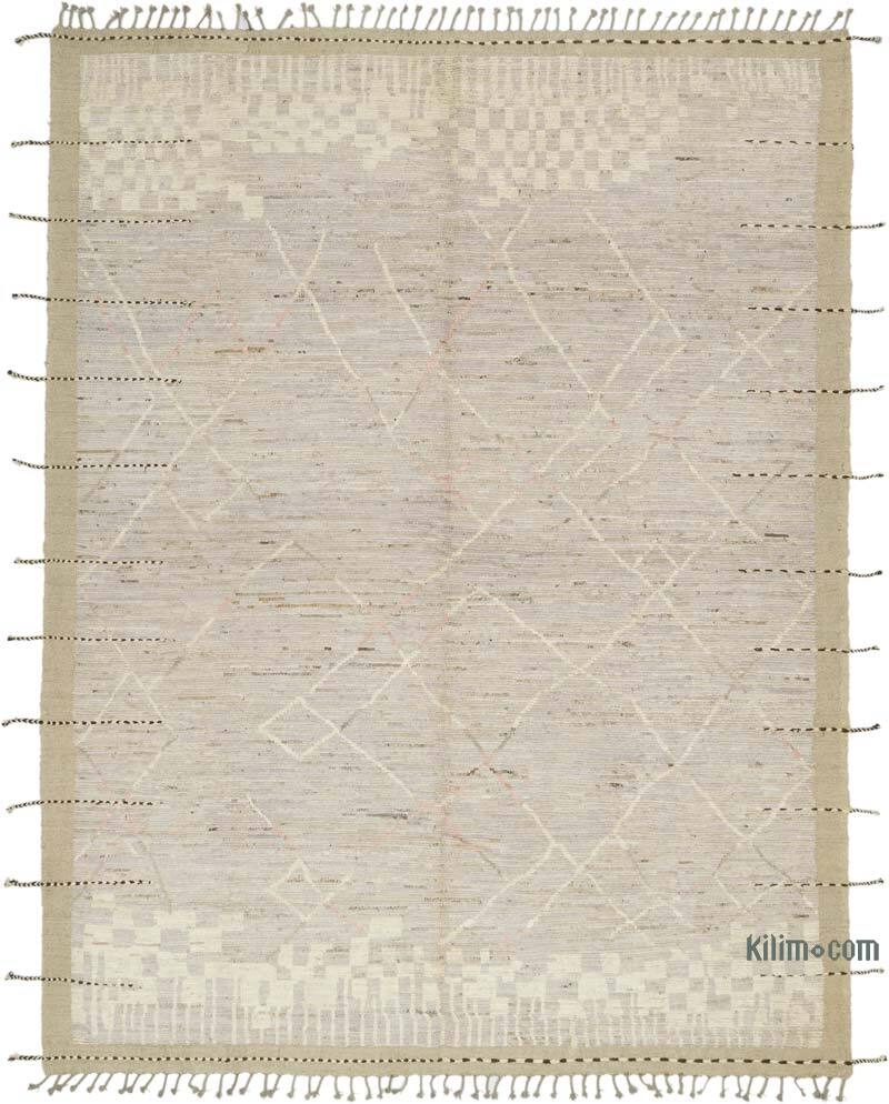 Nueva Alfombra Tejida a Mano de Estilo Marroquí - 290 cm x 374 cm - K0074962