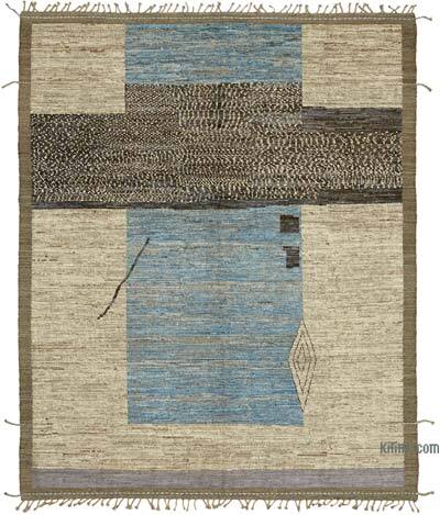 Nueva Alfombra Tejida a Mano de Estilo Marroquí - 288 cm x 352 cm