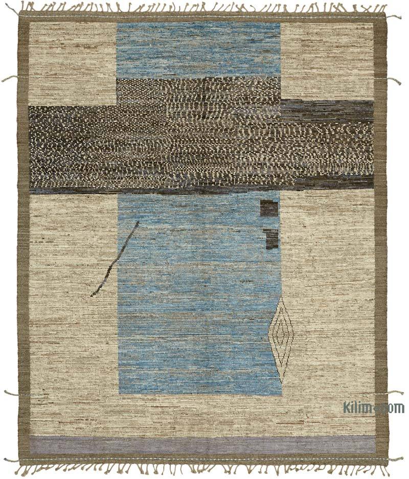 Yeni Fas Tarzi El Dokuma Hali - 288 cm x 352 cm - K0074971