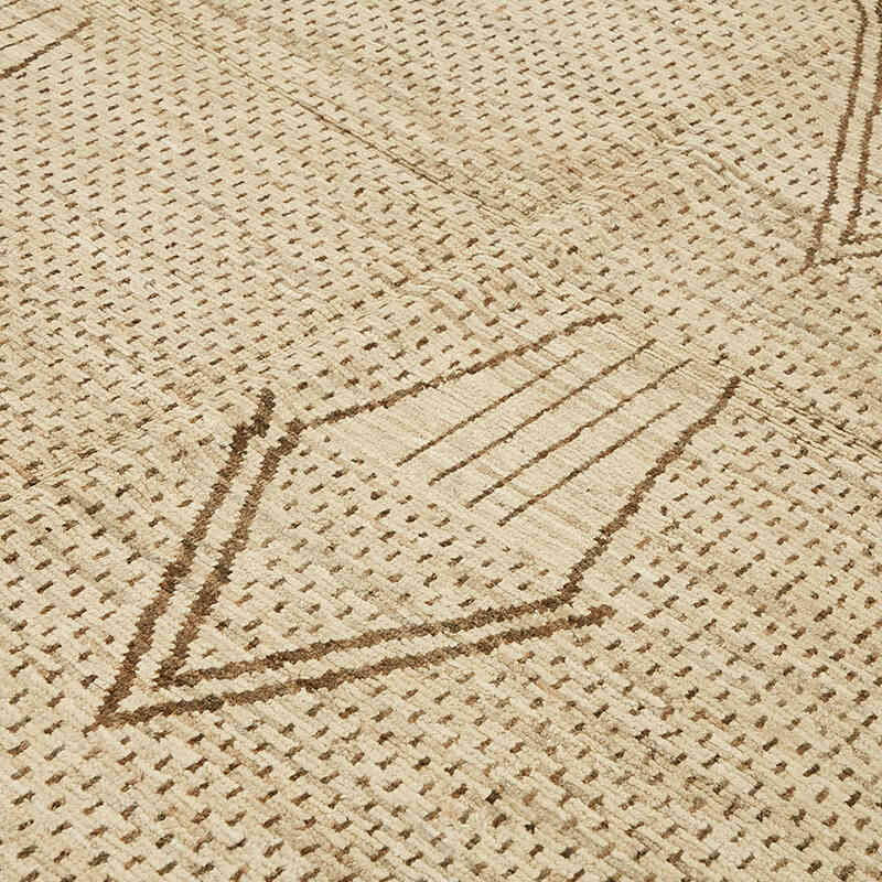 New Moroccan Style Hand-Knotted Rug - 10'  x 12' 2" (120" x 146") - K0074972