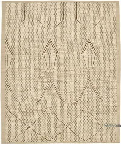 New Moroccan Style Hand-Knotted Rug - 10'  x 12' 2" (120" x 146")