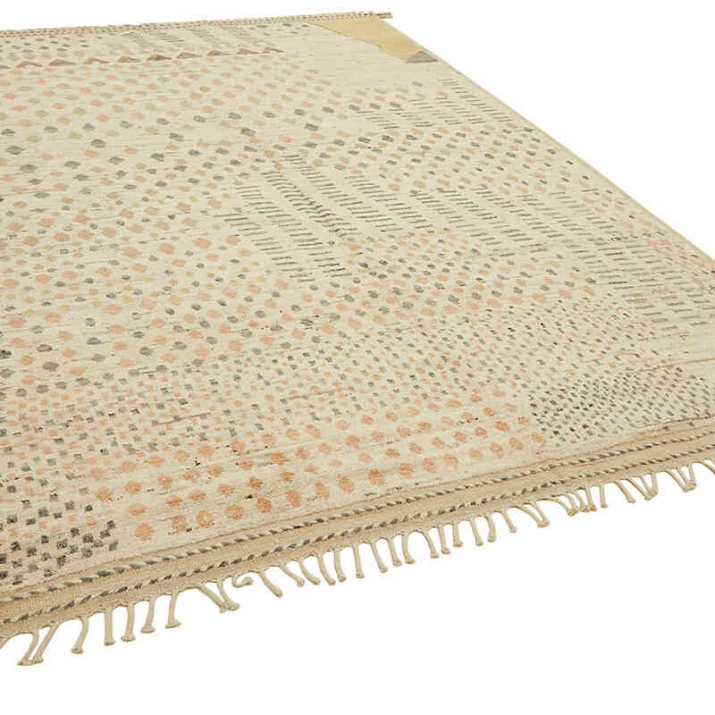 Nueva Alfombra Tejida a Mano de Estilo Marroquí - 292 cm x 377 cm - K0074979