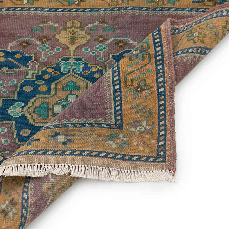 Alfombra Vintage Turca Anudada a Mano - 75 cm x 70 cm - K0074992