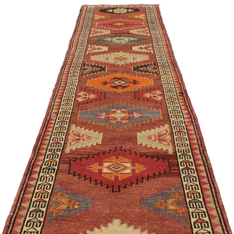 Vintage Anadolu Yolluk - 85 cm x 386 cm - K0075024