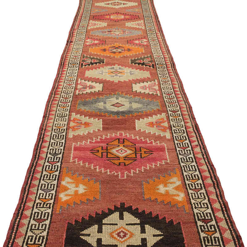 Vintage Anadolu Yolluk - 85 cm x 386 cm - K0075024