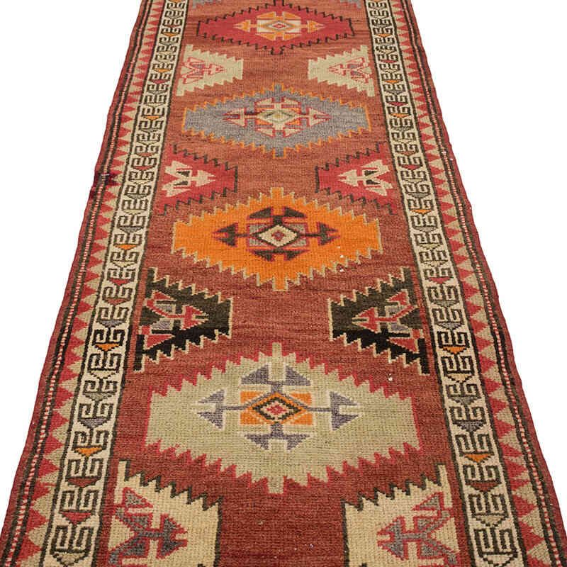 Vintage Anadolu Yolluk - 85 cm x 386 cm - K0075024
