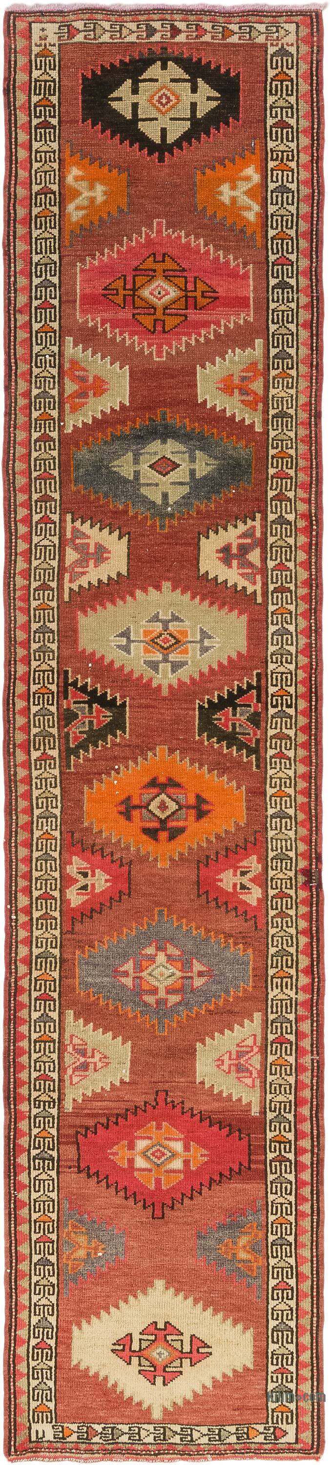 Vintage Anadolu Yolluk - 85 cm x 386 cm - K0075024