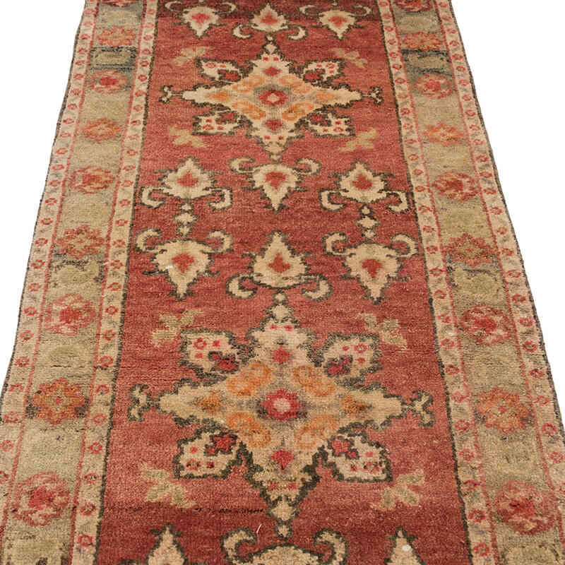 Vintage Tribal Runner Rug - 2' 7" x 10' 6" (31" x 126") - K0075025