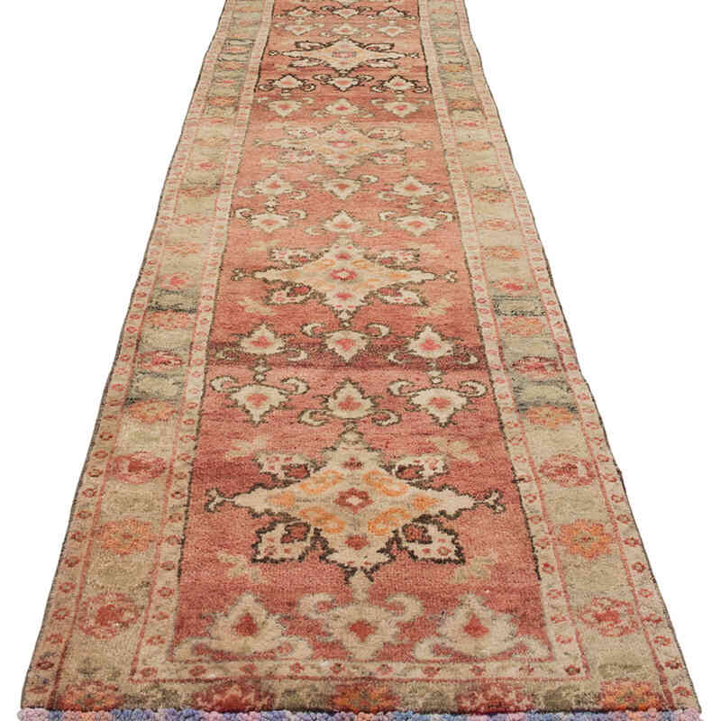 Vintage Tribal Runner Rug - 2' 7" x 10' 6" (31" x 126") - K0075025