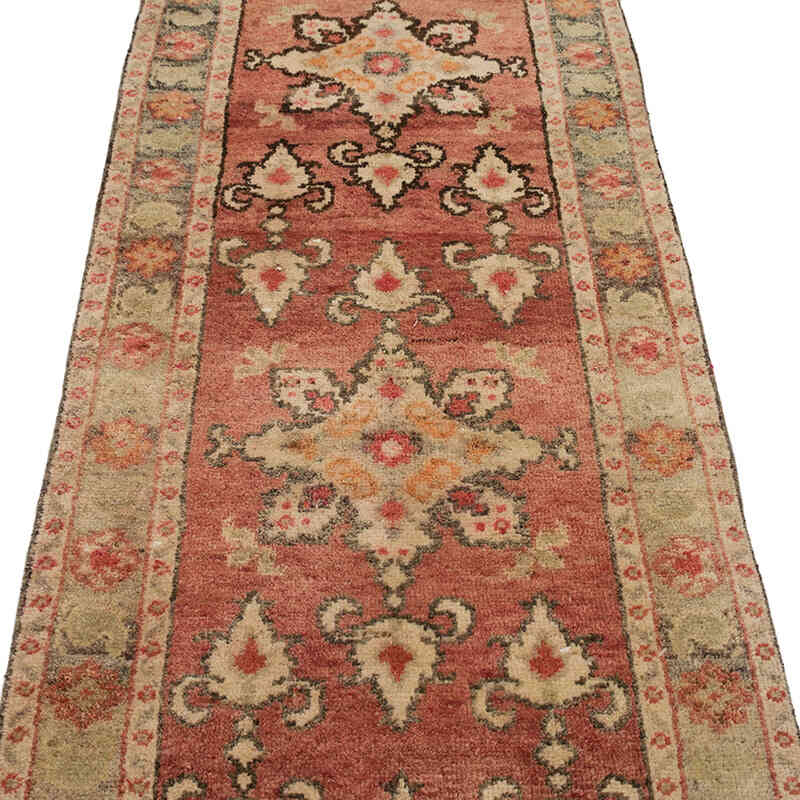 Vintage Tribal Runner Rug - 2' 7" x 10' 6" (31" x 126") - K0075025