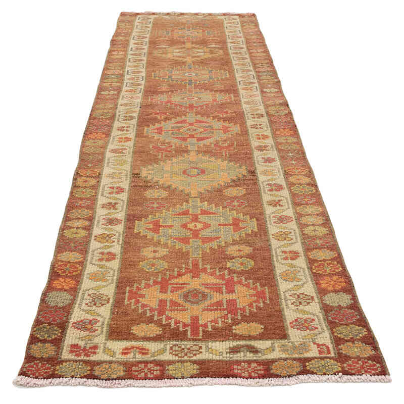 Vintage Anadolu Yolluk - 84 cm x 290 cm - K0075029