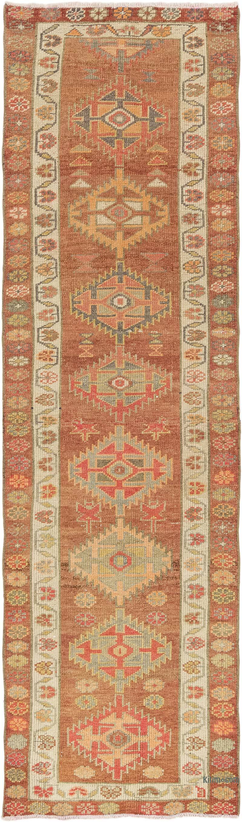 Vintage Anadolu Yolluk - 84 cm x 290 cm - K0075029