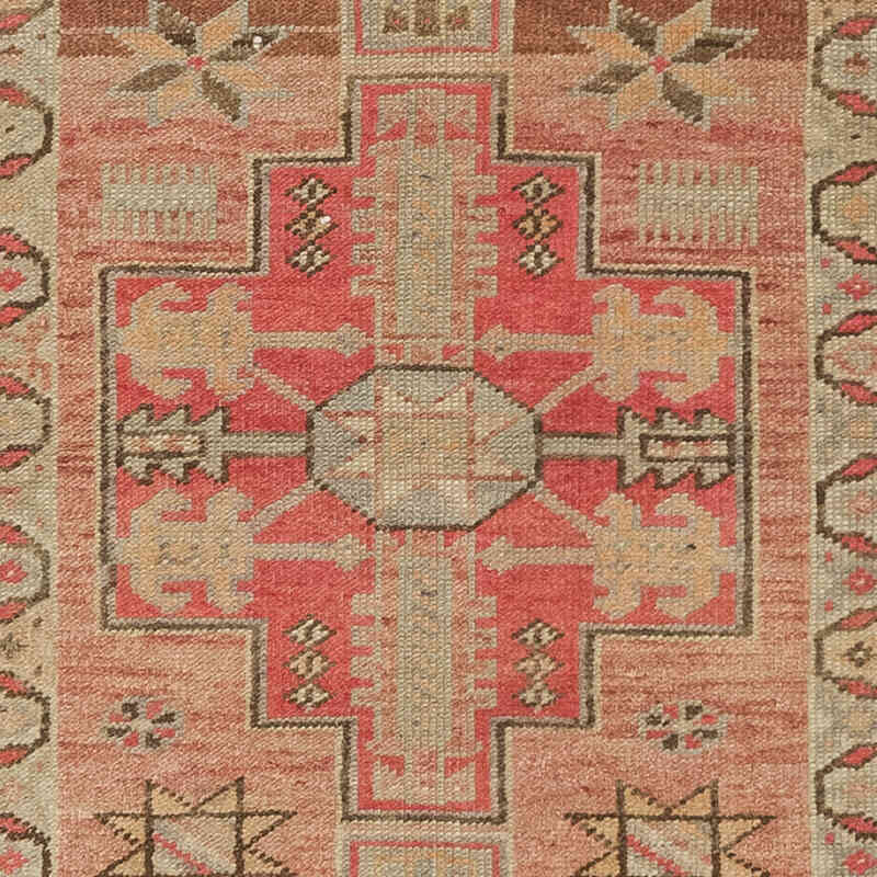 Vintage Tribal Runner Rug - 2' 9" x 9' 11" (33" x 119") - K0075030