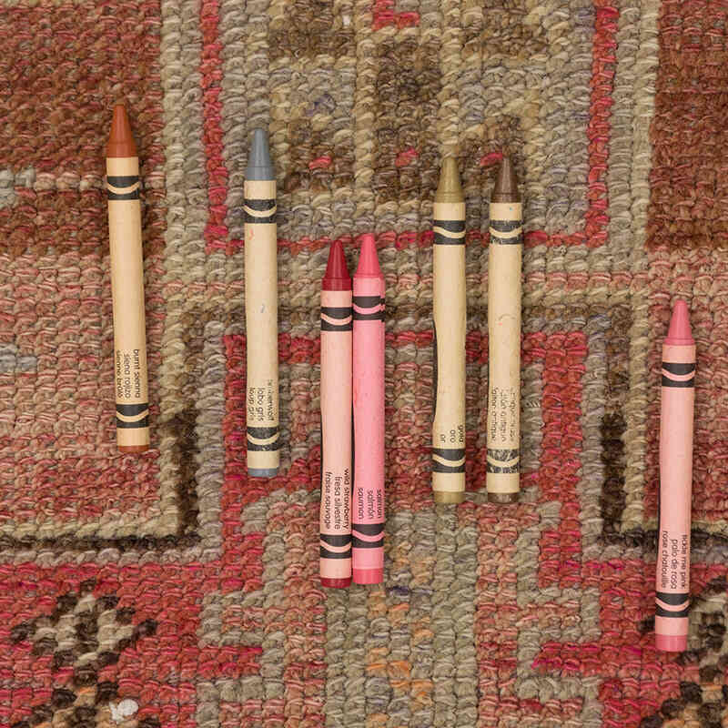 Vintage Tribal Runner Rug - 2' 9" x 9' 11" (33" x 119") - K0075030