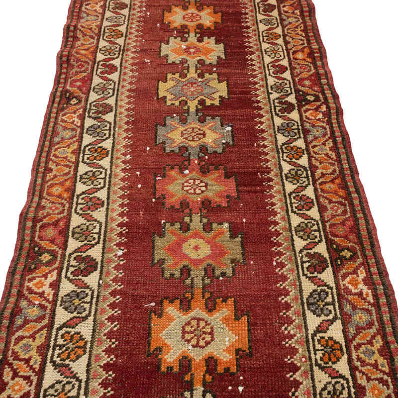 Vintage Anadolu Yolluk - 86 cm x 351 cm - K0075041