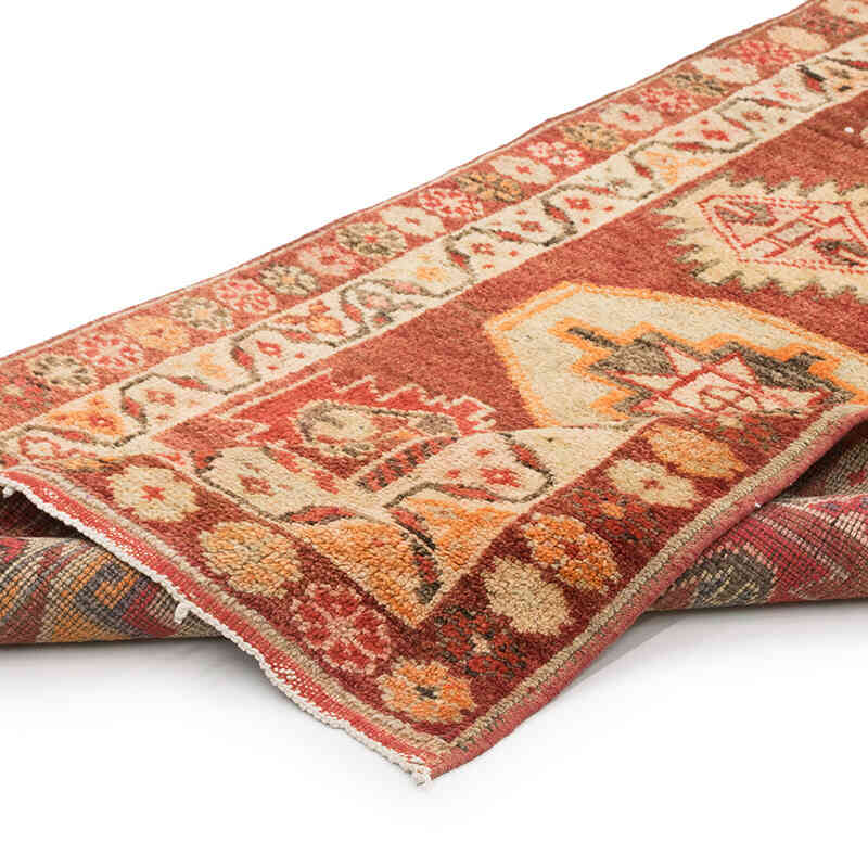 Vintage Tribal Runner Rug - 2' 11" x 11' 3" (35" x 135") - K0075045
