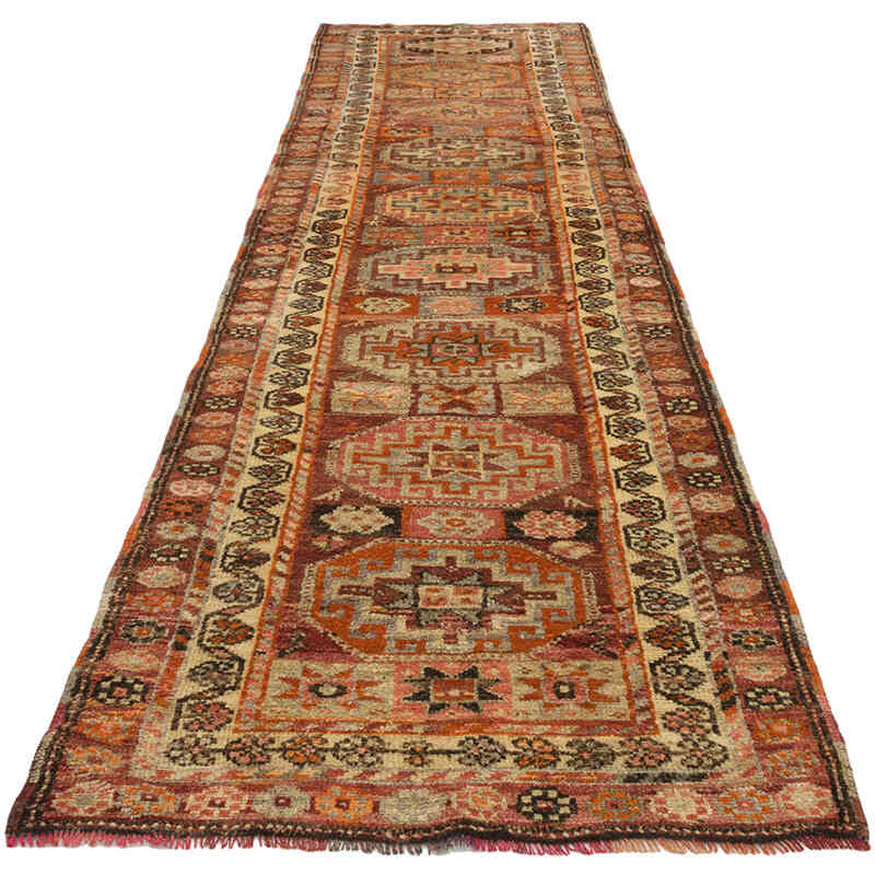 Vintage Anadolu Yolluk - 91 cm x 339 cm - K0075046