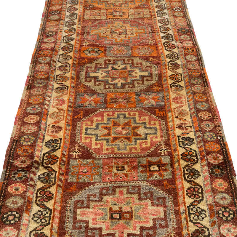 Vintage Anadolu Yolluk - 91 cm x 339 cm - K0075046