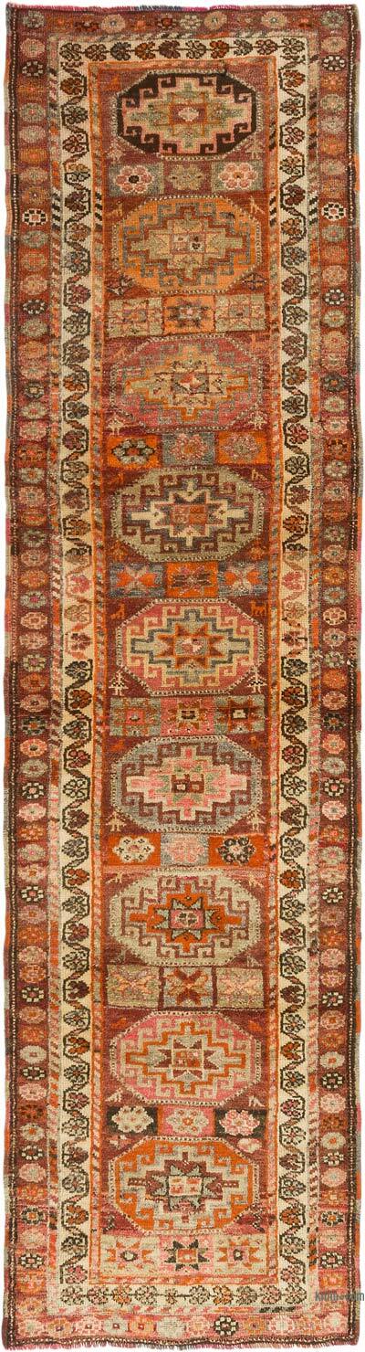 Vintage Tribal Runner Rug - 3'  x 11' 1" (36" x 133")