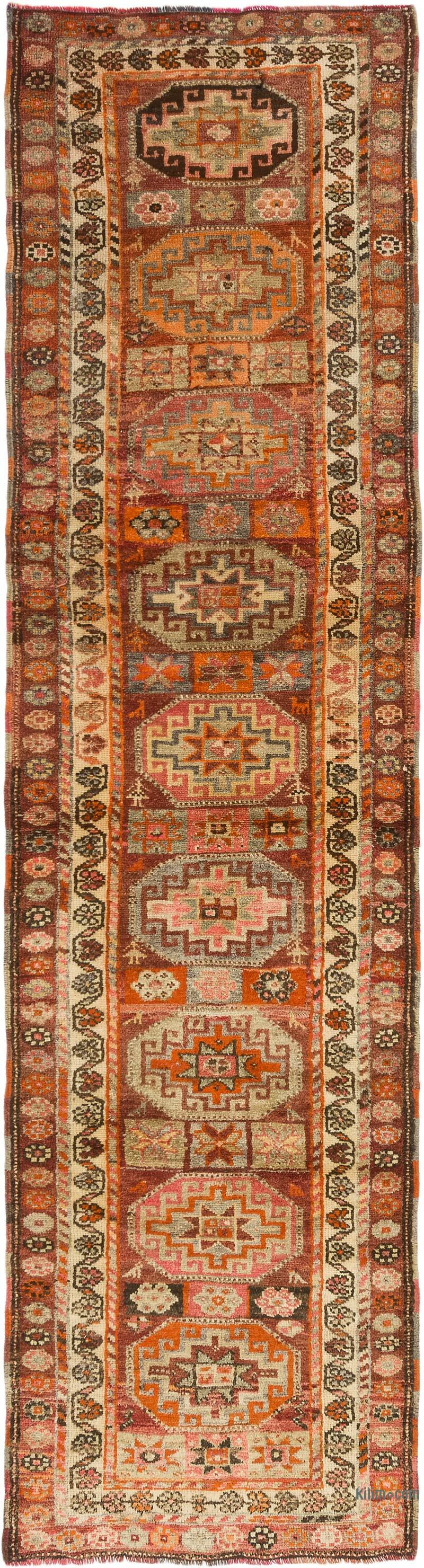 Vintage Anadolu Yolluk - 91 cm x 339 cm - K0075046