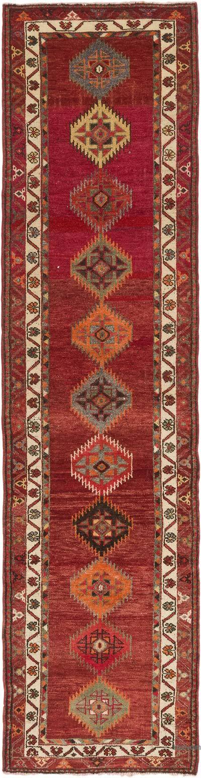 Vintage Tribal Runner Rug - 3'  x 11' 10" (36" x 142")