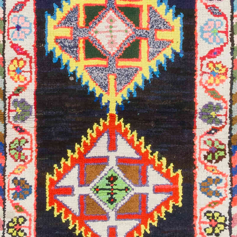 Vintage Tribal Runner Rug - 2' 3" x 11' 4" (27" x 136") - K0075050