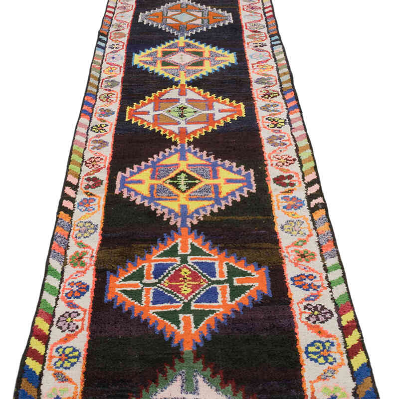 Vintage Tribal Runner Rug - 2' 3" x 11' 4" (27" x 136") - K0075050