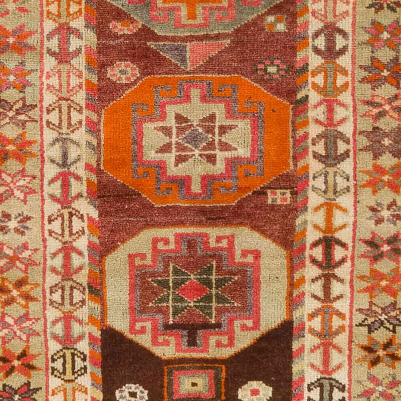 Vintage Tribal Runner Rug - 2' 11" x 13' 9" (35" x 165") - K0075051