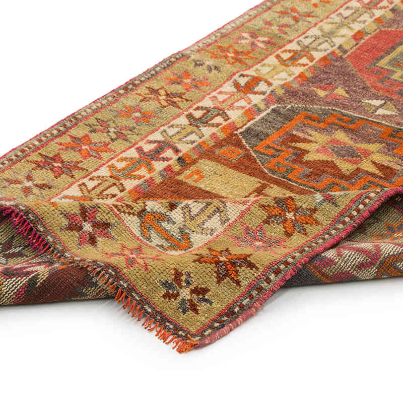 Vintage Tribal Runner Rug - 2' 11" x 13' 9" (35" x 165") - K0075051