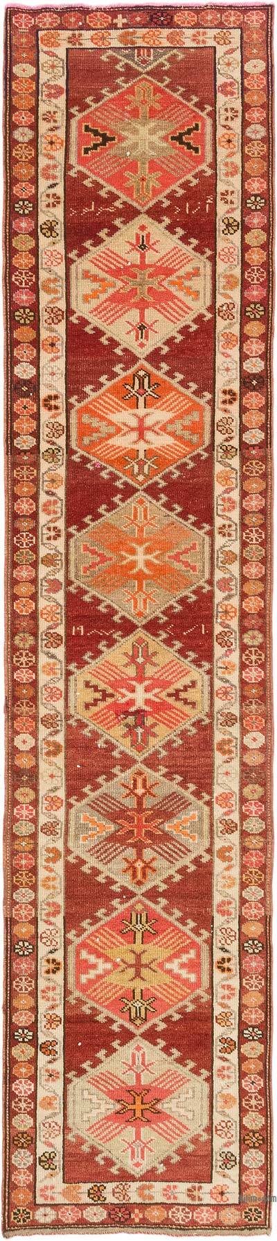 Vintage Tribal Runner Rug - 2' 11" x 13' 4" (35" x 160")
