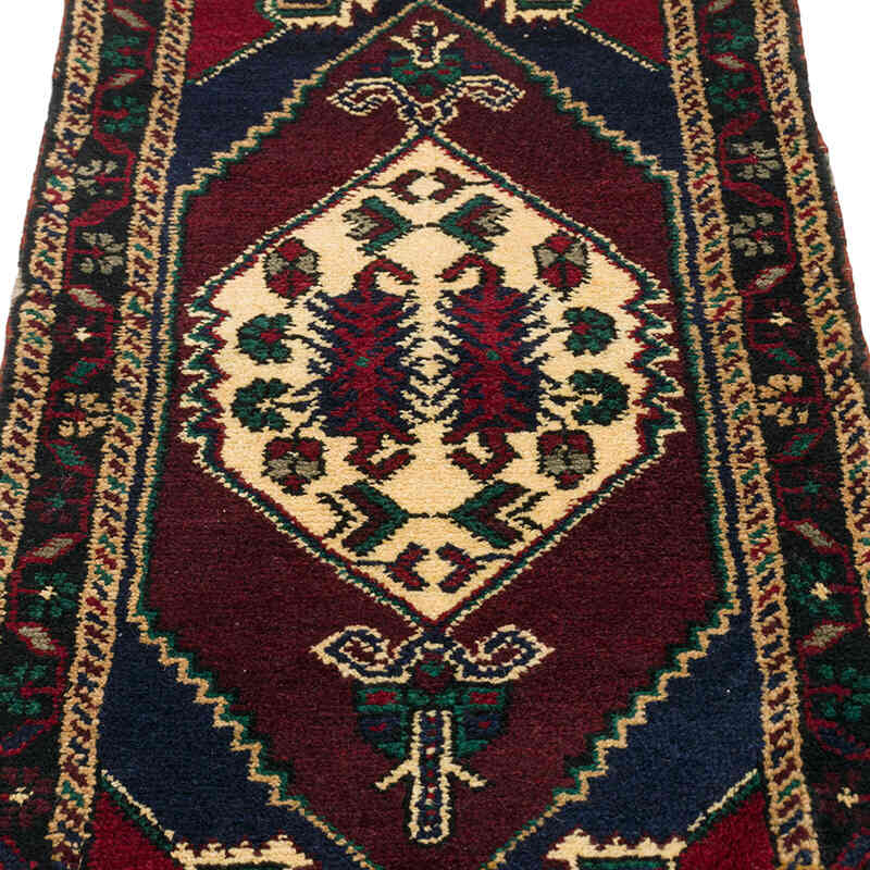 Vintage Turkish Hand-Knotted Rug - 1' 8" x 3' 5" (20" x 41") - K0075060