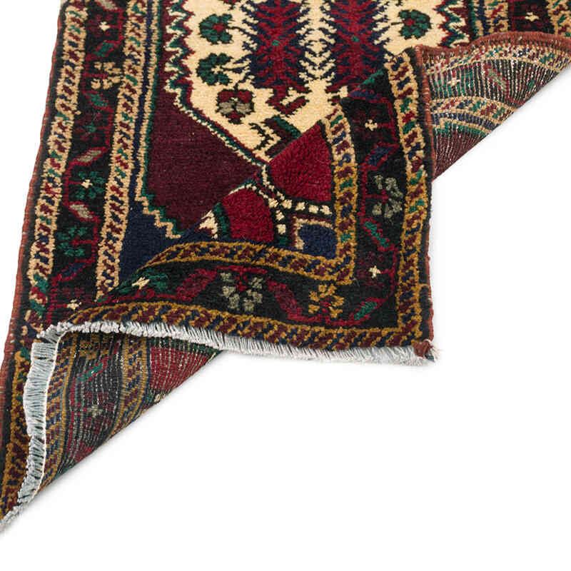 Vintage Turkish Hand-Knotted Rug - 1' 8" x 3' 5" (20" x 41") - K0075060