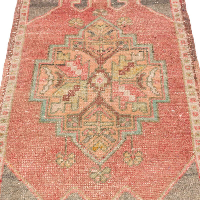 Vintage Turkish Hand-Knotted Rug - 1' 9" x 3' 1" (21" x 37") - K0075096