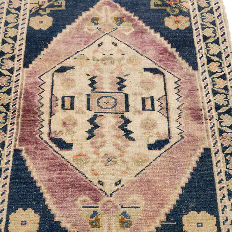 Vintage Turkish Hand-Knotted Rug - 1' 10" x 3' 2" (22" x 38") - K0075111