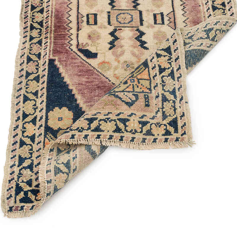 Vintage Turkish Hand-Knotted Rug - 1' 10" x 3' 2" (22" x 38") - K0075111