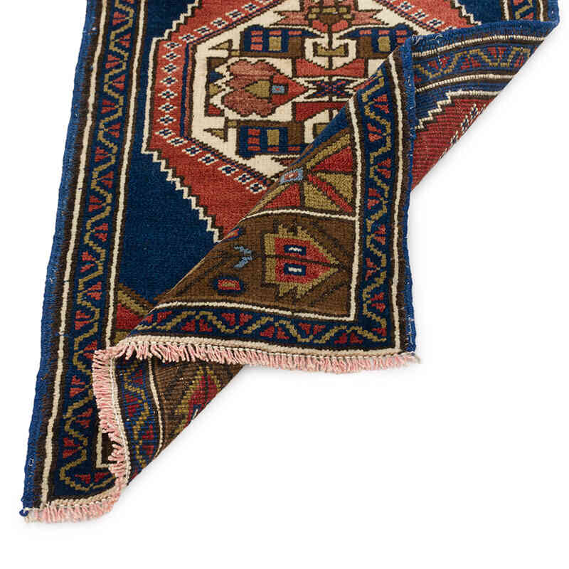 Vintage Turkish Hand-Knotted Rug - 1' 10" x 3' 1" (22" x 37") - K0075115