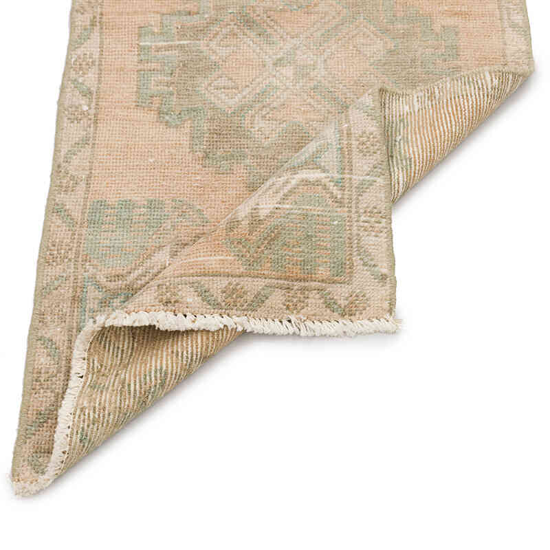 El Dokuma Vintage Halı - 50 cm x 99 cm - K0075142