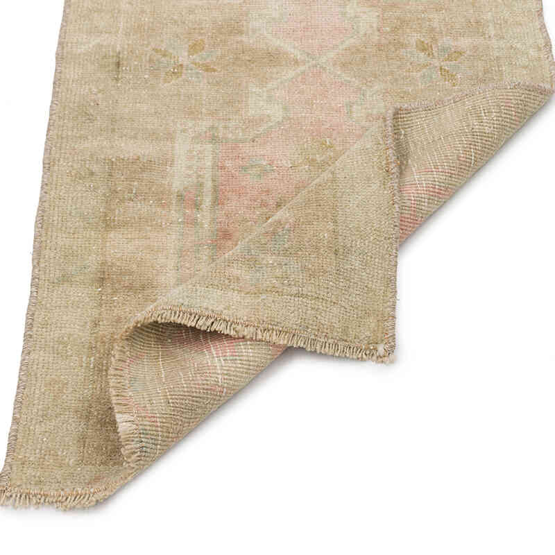 Vintage Turkish Hand-Knotted Rug - 1' 6" x 3' 3" (18" x 39") - K0075150