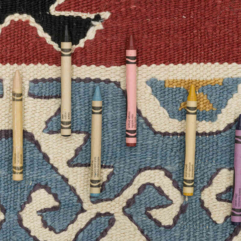 Nueva Alfombra Turca Kilim - 217 cm x 220 cm - K0075156