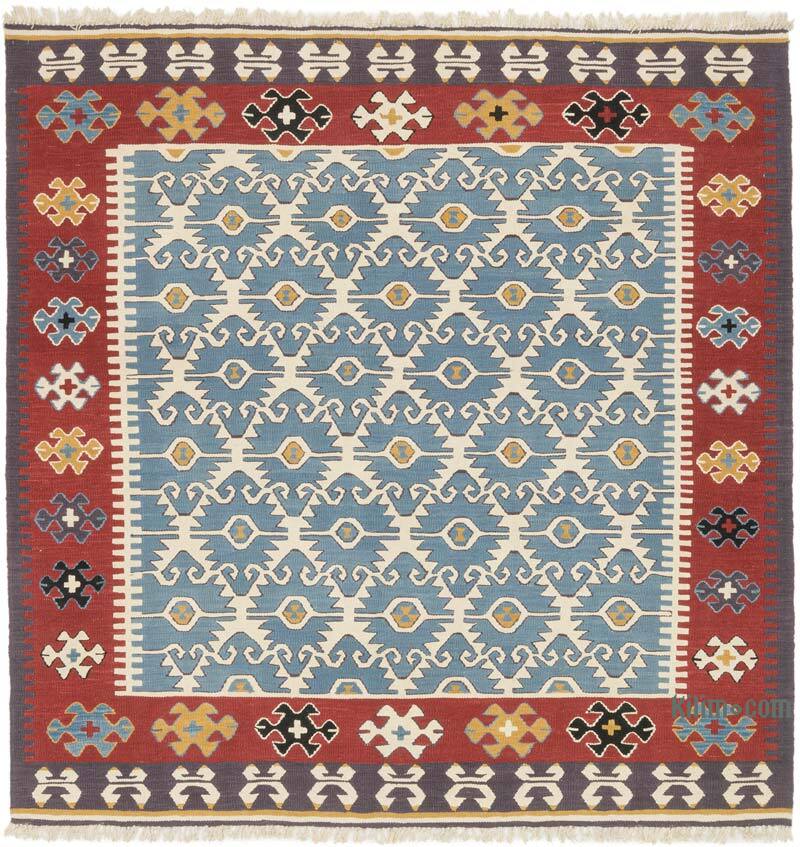 Nueva Alfombra Turca Kilim - 217 cm x 220 cm - K0075156