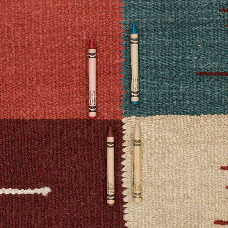 Yeni Kök Boya El Dokuma Kilim - 198 cm x 291 cm - K0075170